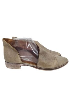 Free People Royale Flats Mules Shoes Taupe 39